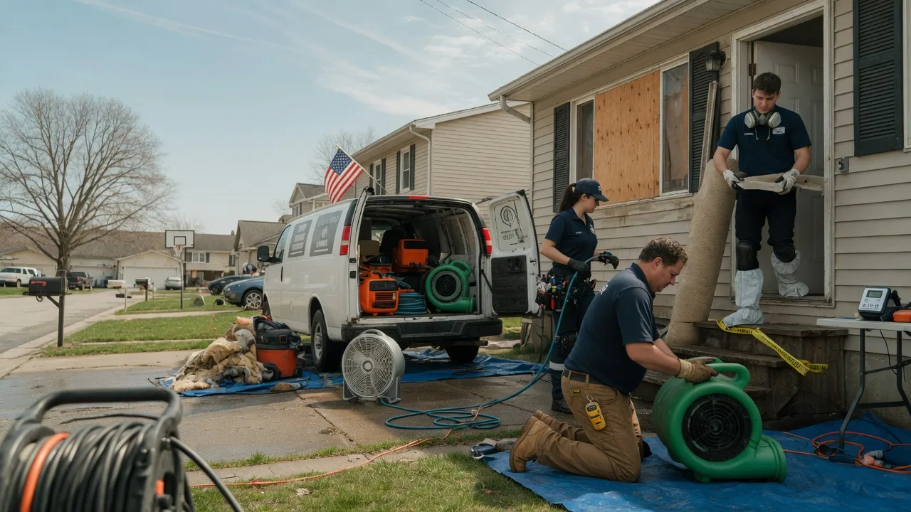 Water Damage Restoration in Salem, WI near me